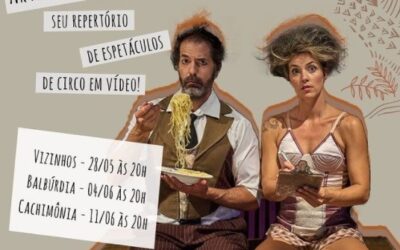 Cia. Artinerant´s apresenta o espetáculo de circo “Vizinhos” em seu canal do Youtube